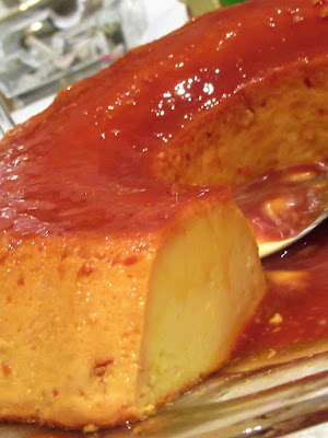 Rožata s karamelom od naranče /  Flan "rozata" with orange caramel