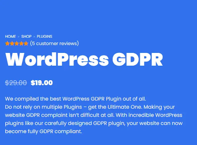 WordPress GDPR & CCPA V1.9.16 Plugin - NULLED