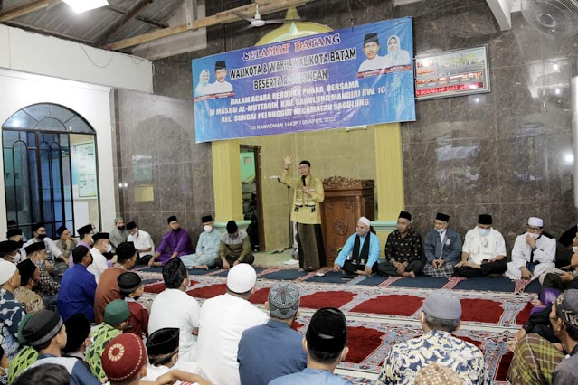 Amsakar Safari Ramadhan di Masjid Al Muttaqin Sagulung Mandiri Sei Pelenggut