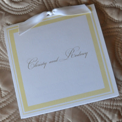 Layout Cameron Wedding Program Ink Color Navy Paper White Linen