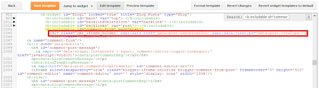 How to Install GooglePlus Comments Widget on Default/Custom Blogger Templates