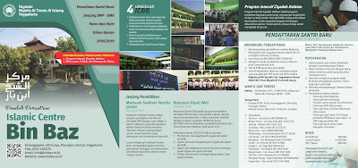 10 Contoh Desain Brosur PSB Pondok Pesantren - Ketik Surat