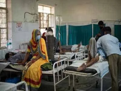 india covid hospital