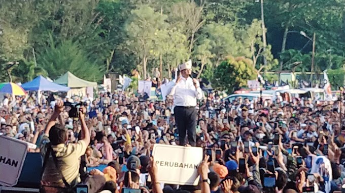 Kampanye Akbar di Bukit Gelanggang Kota Dumai, Anis Gaungkan Perubahan