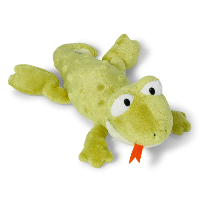 Nici Lizard soft toy 20cm lying