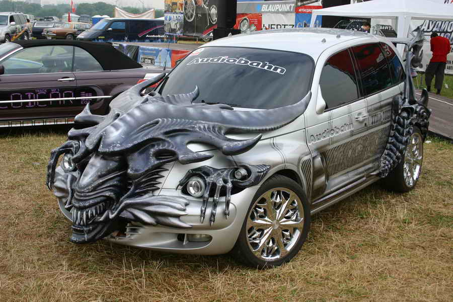 Custom Cars Dragon  Car Modification