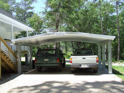 Carport rumah minimalis