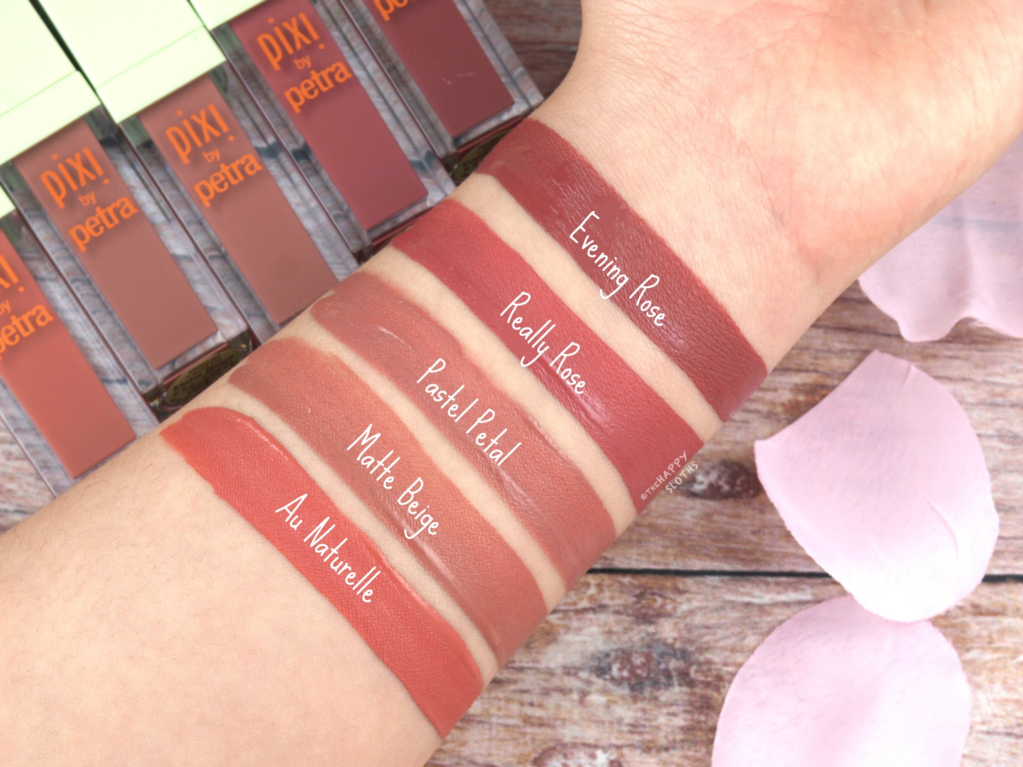 Pixi MatteLast Liquid Lip: Review and Swatches