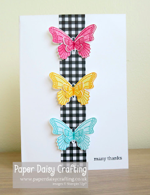 Nigezza Creates With Stampin' Up! & Paper Daisy Crafting & Butterfly Gala