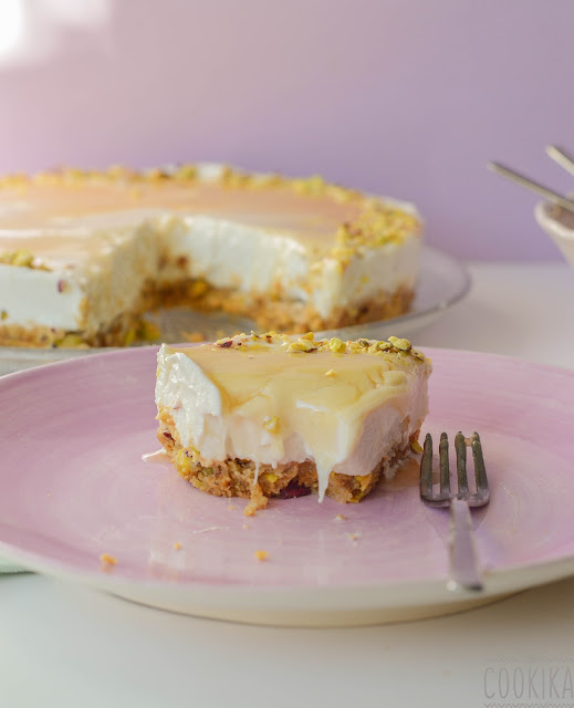 Cheesecake with Greek Yogurt and Ricotta