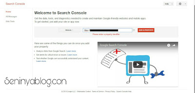 cara mendaftarkan blog ke webmaster tools (search console)