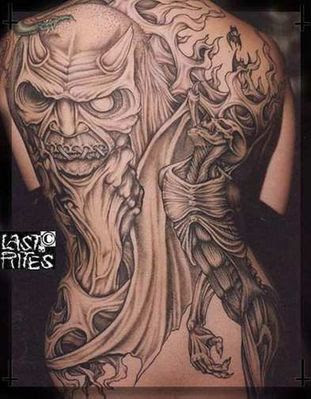 Paul Booth Dark Evil Tattoos