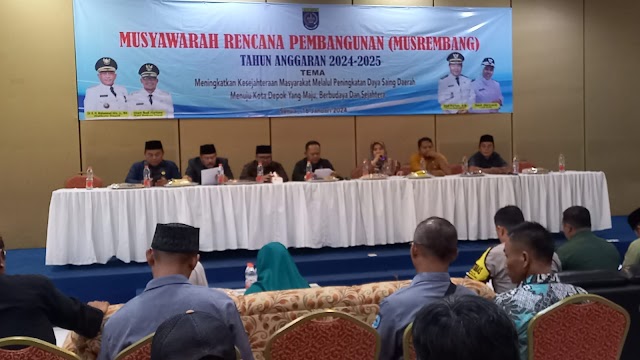 Musrenbang 2024, Serua Fokus Pembangunan Drainase, Posyandu dan Biopori 