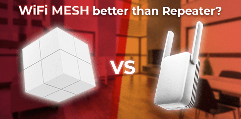 WiFi Mesh vs WiFi repeater: Which is better for eliminating dead spots at home?