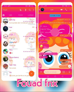 Cute Theme For YOWhatsApp & Fouad WhatsApp By Ave fénix