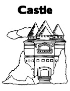 Disney Princess Castle Coloring Pages To Kids (disney castle coloring page kids )