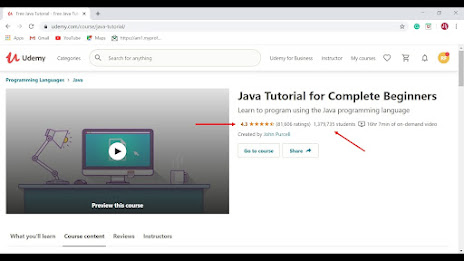 best free online course to learn Java