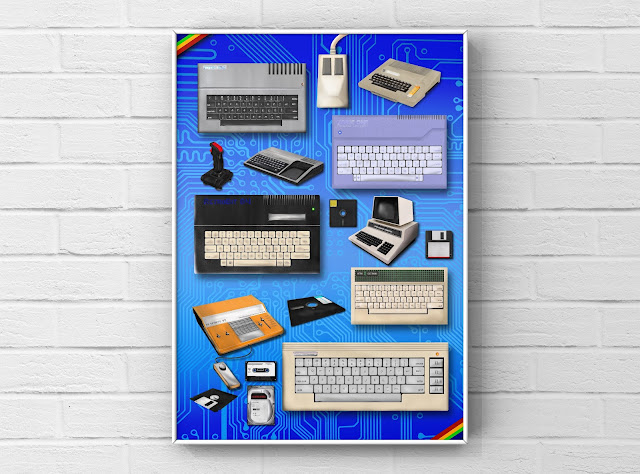 8 bit computer artwork