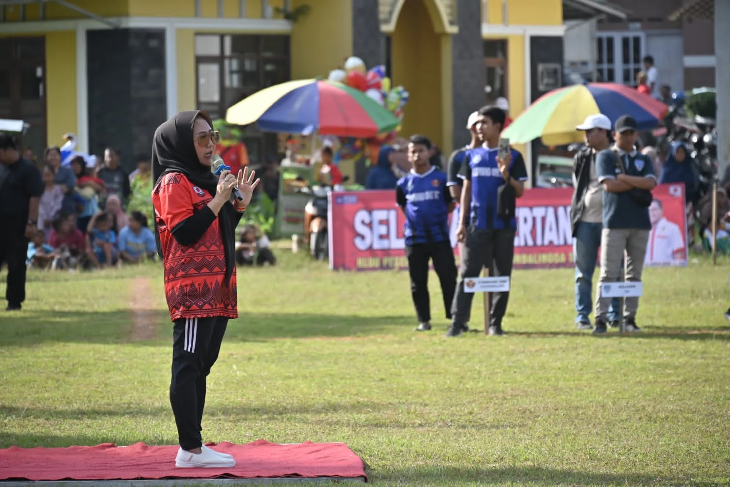 Bupati Tiwi Berharap Liga Askab Mampu Meningkatkan Prestasi Sepakbola Purbalingga