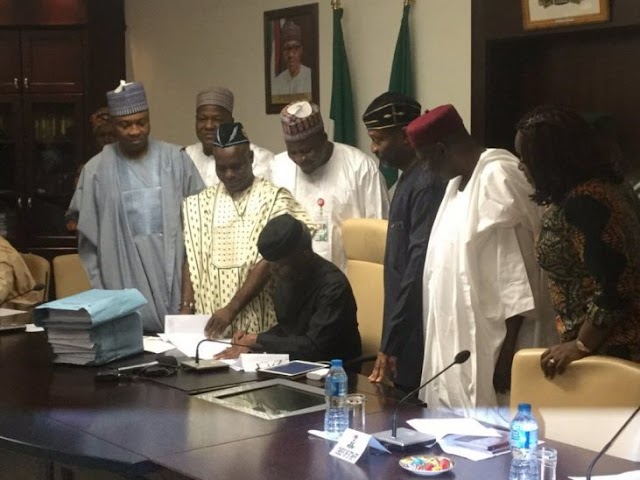 I Just Signed 2017 Budget Into Law, Says Osinbajo