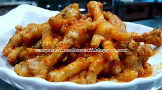 Resep seblak ceker pedas gurih