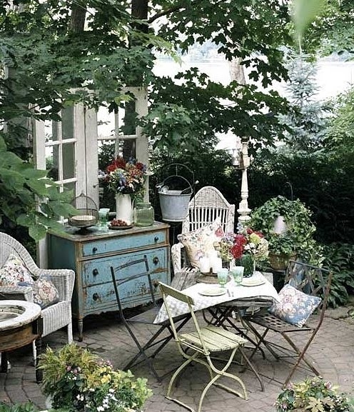 jardin vintage