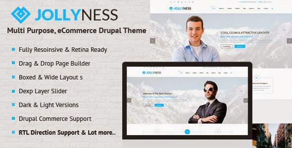 Jollyness Drupal Theme