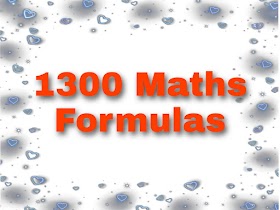 1300 Maths Formulas