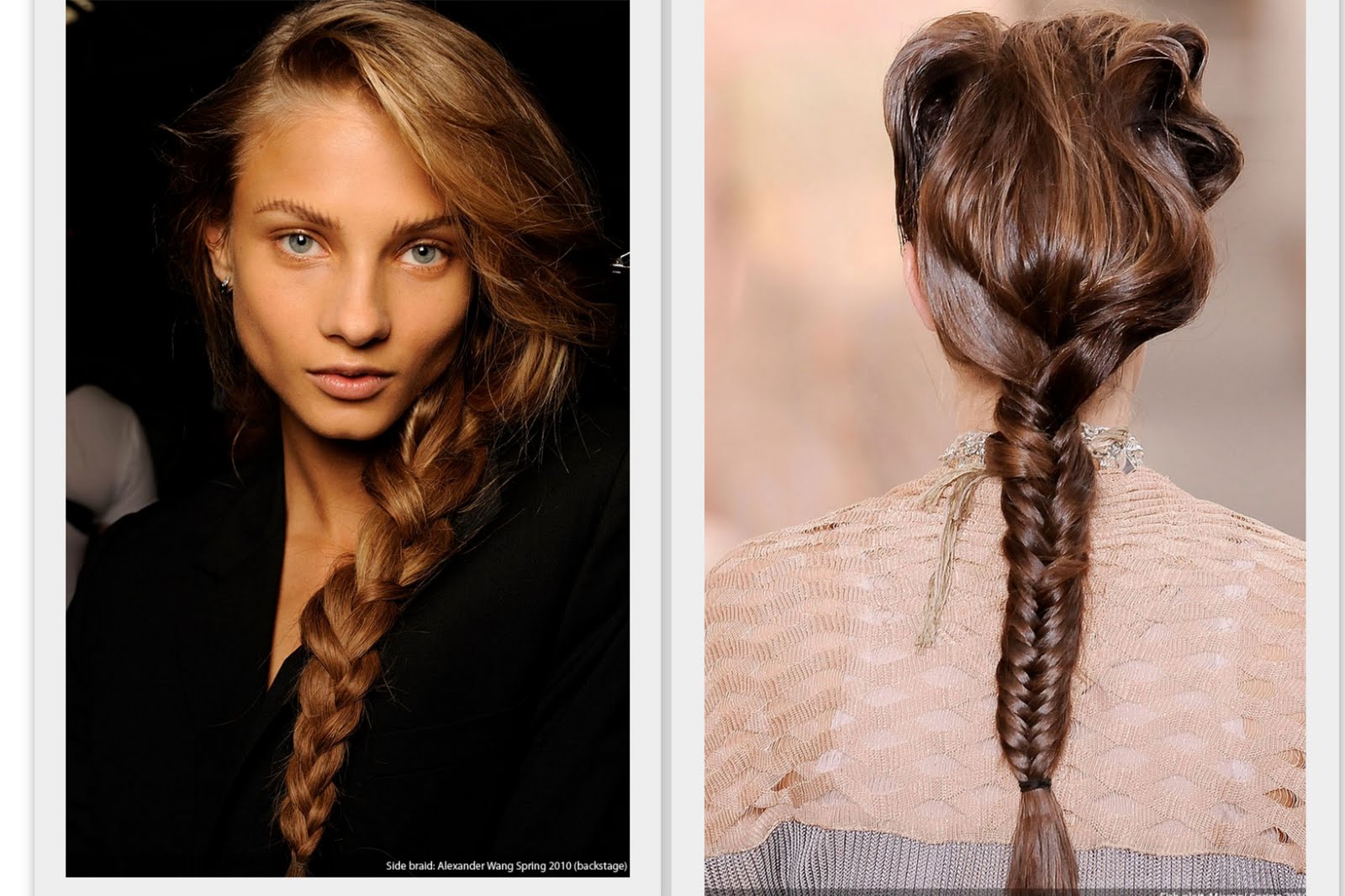 Black Braided Hairstyles For Long Hair Fishtail Braid Hairstyle