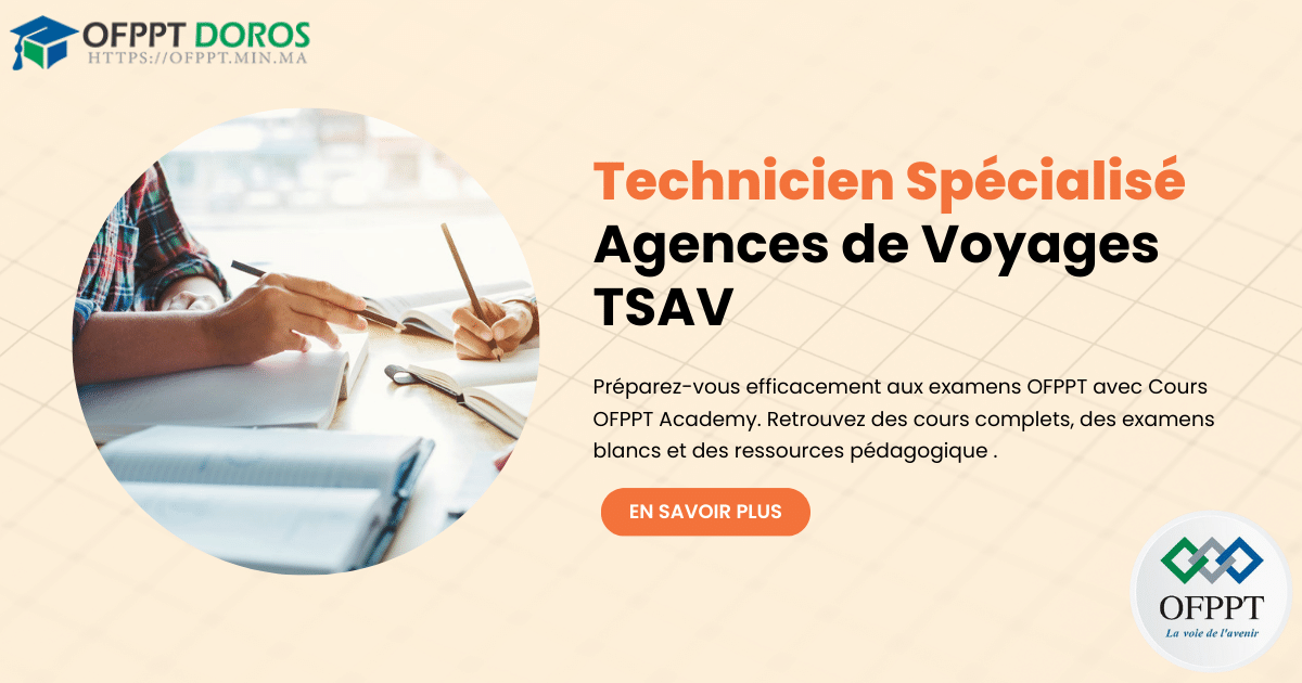 Technicien Spécialisé en Agences de Voyages (TSAV)