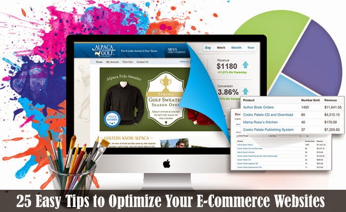 25 Easy Tips to Optimize Your E-Commerce Websites
