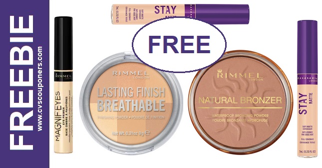 Who Wants FREE Rimmel Makeup at CVS?