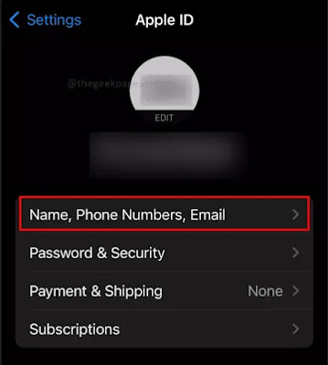 كيفية تغيير عنوان البريد الإلكتروني الخاص بـ Apple ID على iPhone