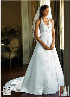 halter wedding dresses