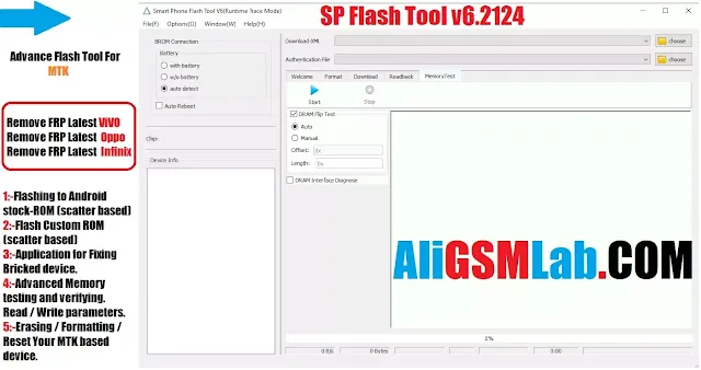 SP Flash Tool v6.2124