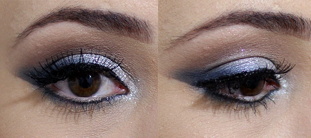 Inspiração: Maquiagem Azul e Prata
