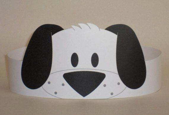 Ide membuat topi berbentuk anjing dari kertas untuk anak-anak