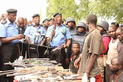  Photos: Police parade vicious gang that slaughtered 19 villagers, 2 officers in Niger State including a father and son after collecting ransom