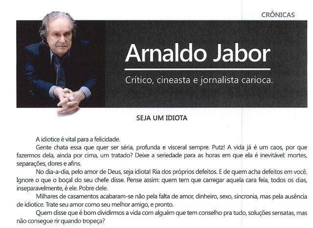 Cronica arnaldo jabor