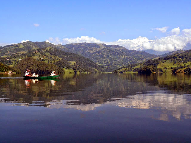 Boating Over Begnas Lake - Pokhara