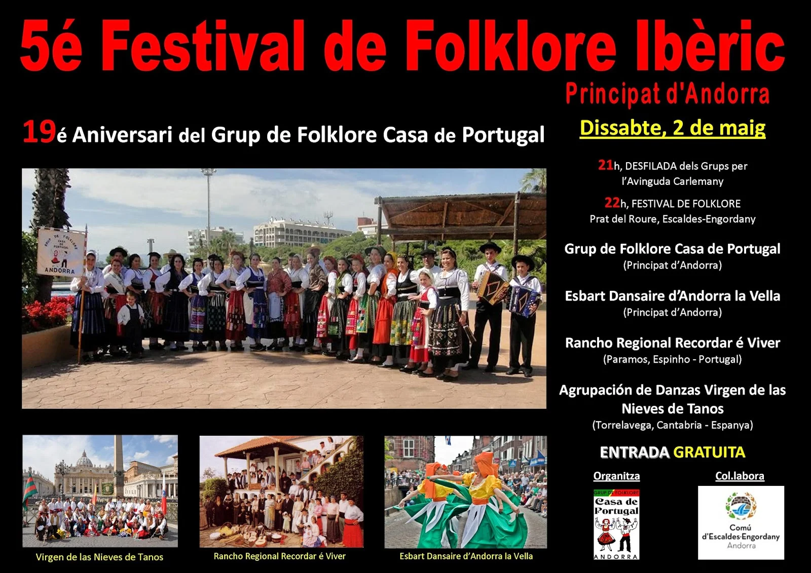 Festival de Folclore Ibérico – Principado de Andorra