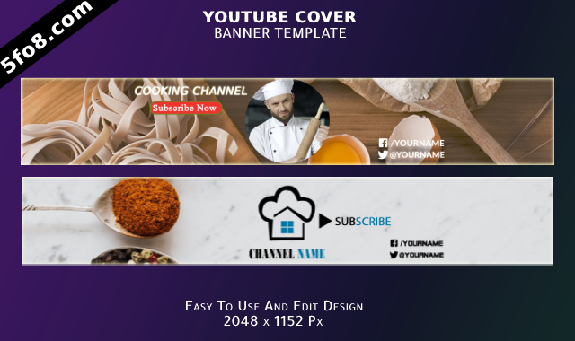 free youtube banner templates