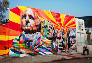 creative street mural art works By Eduardo Kobra 