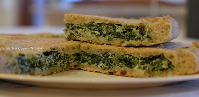 Torta salata con spinaci e ricotta