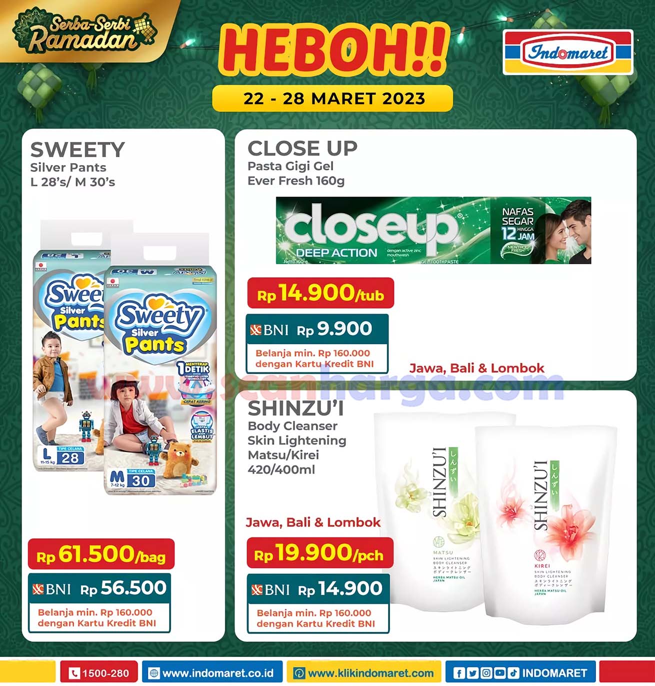 Promo Indomaret Heboh & Product Of The Week PTW 22 - 28 Maret 2023