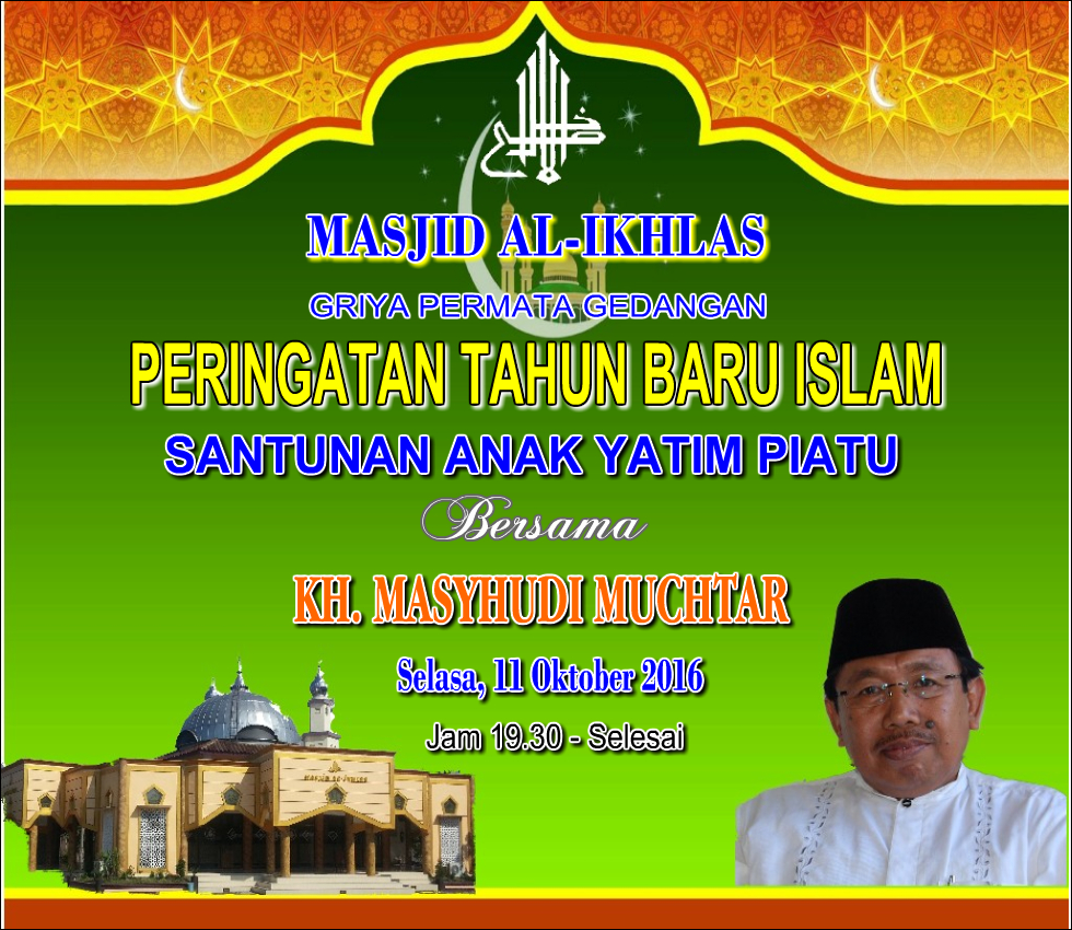 ACARA 10 MUHARRAM ~ Masjid AL-IKHLAS Griya Permata Gedangan