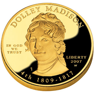 US Gold Coins Dolley Madison First Spouse 10 Dollars Gold Coin