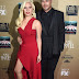 Lady Gaga dazzle in red dress as she attends movie premiere with fiancé