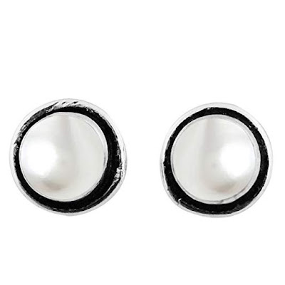 pearl handmade stud earrings amazon
