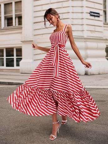 WEEKEND STYLE - STRIPED DRESSES!! - Miss Rich
